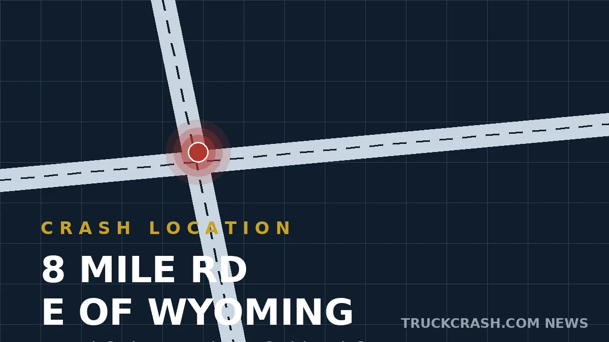 Crash location map