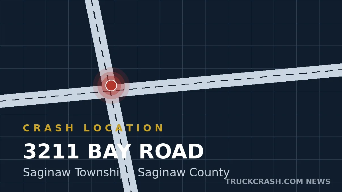 Crash location map