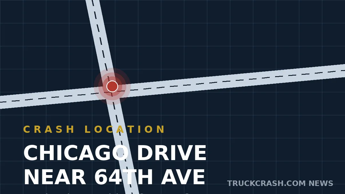 Crash location map